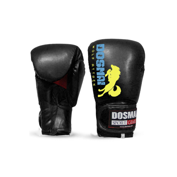 Dosmai Profesyonel Hava Alır Boks Kick Boks Eldiveni Siyah EL344