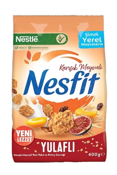 Nesfit Karışık Meyveli Gevrek 400G