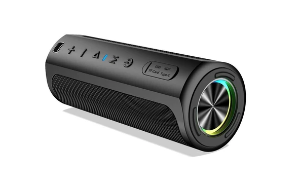 HZL BEAT 60W Su Geçirmez ipx7 Bluetooth AUX Sd Card Usb Yüksek Ses Kaliteli Hoparlör RGB Speaker - Resim 2