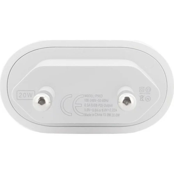 Proda 20W Usb-C Hızlı Şarj Adaptörü Pd Güç Şarj Cihazı - Resim 4