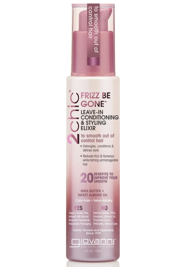 Giovanni 2chic Frizz Be Gone Kabarma Karşıtı Durulanmayan Saç Kremi 118ML