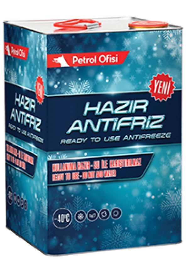 Petrol Ofisi Rtu Hazır Antifriz -40 Derece 16Kg