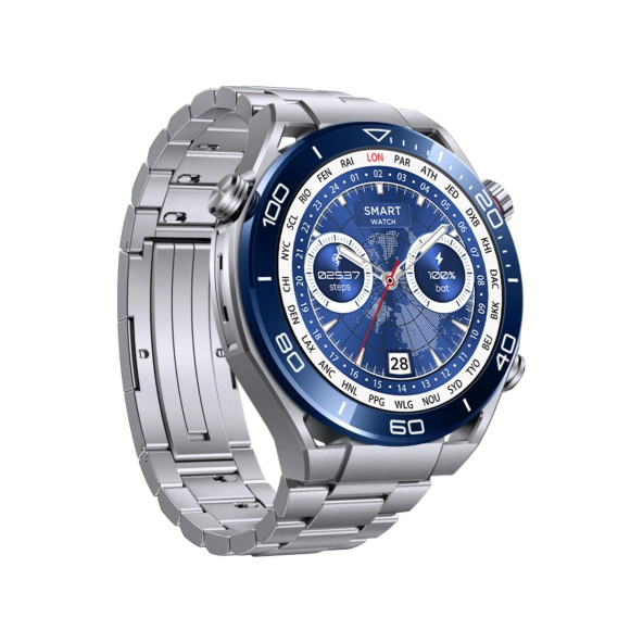 ios Android Uyumlu Watch Classic Sk4 Ultimate 49mm 1.45' Tam Ekran Gps/nfc/sesli Asistan Akıllı Saat - 3