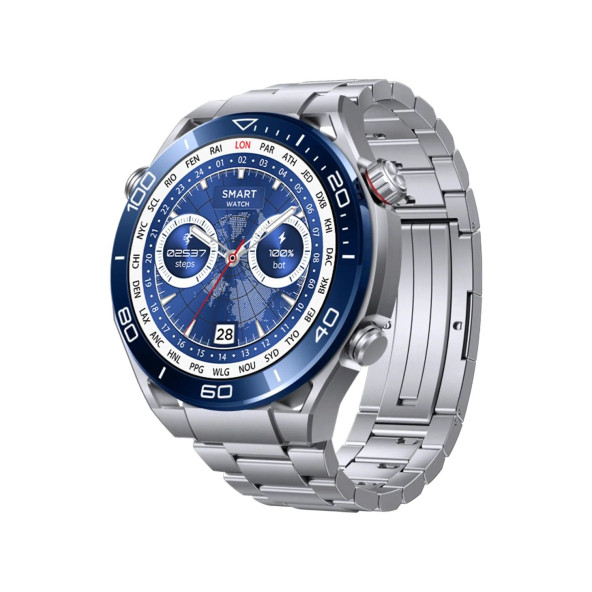 ios Android Uyumlu Watch Classic Sk4 Ultimate 49mm 1.45' Tam Ekran Gps/nfc/sesli Asistan Akıllı Saat - 4