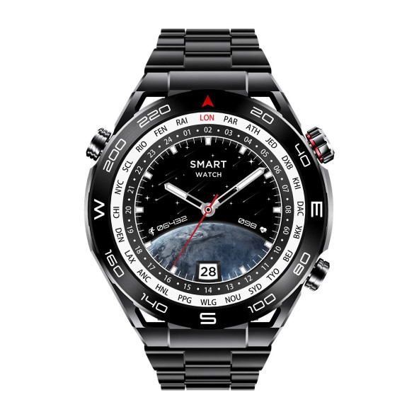 ios Android Uyumlu Watch Classic Sk4 Ultimate 49mm 1.45' Tam Ekran Gps/nfc/sesli Asistan Akıllı Saat - 2
