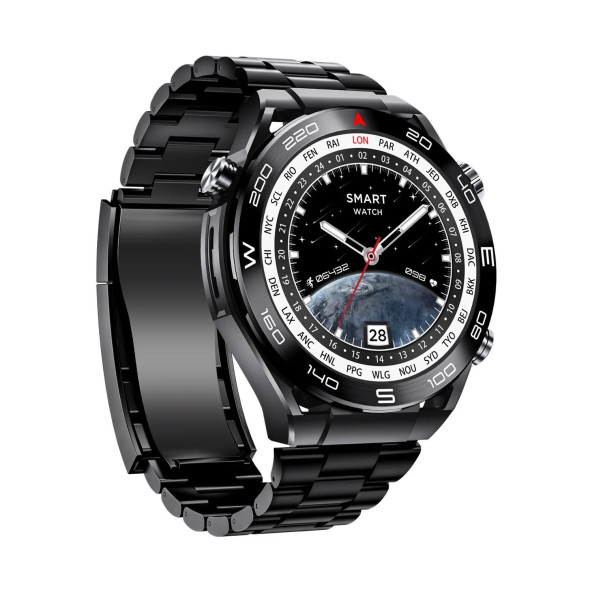 ios Android Uyumlu Watch Classic Sk4 Ultimate 49mm 1.45' Tam Ekran Gps/nfc/sesli Asistan Akıllı Saat - 4