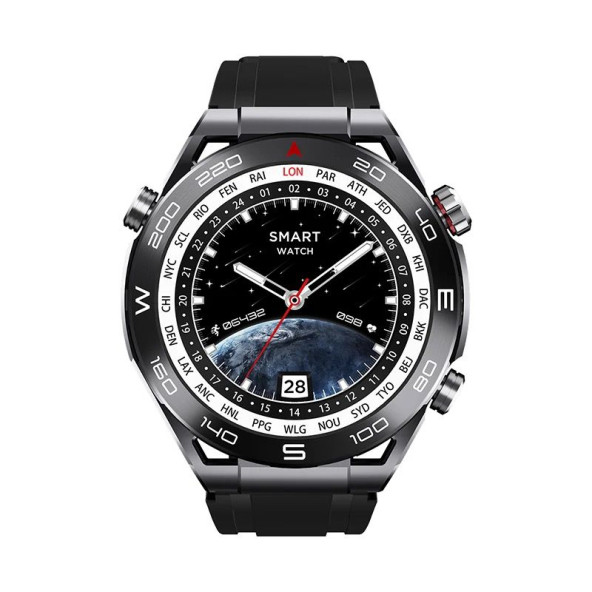 ios Android Uyumlu Watch Classic Sk4 Ultimate 49mm 1.45' Tam Ekran Gps/nfc/sesli Asistan Akıllı Saat - 5