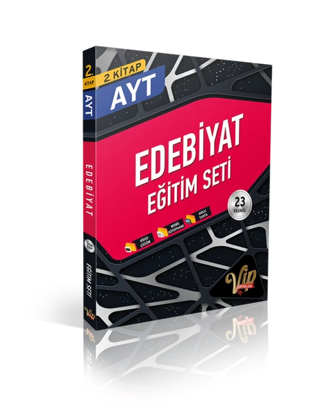 Vip Yayınları AYT Edebiyat Eğitim Seti 2. Kitap Bronz 23 Fasikül