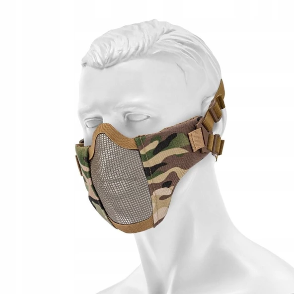 ASG Metal Mesh Mask Koruma Maskesi - Multicam 19080 - 3