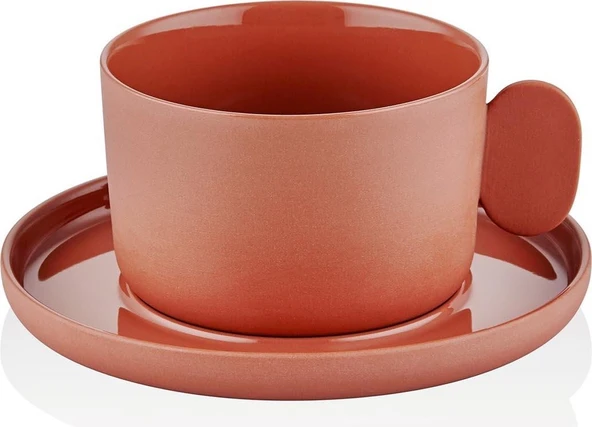 The Mia Cotta Limoges Çay Fincanı Terracota 250 ml