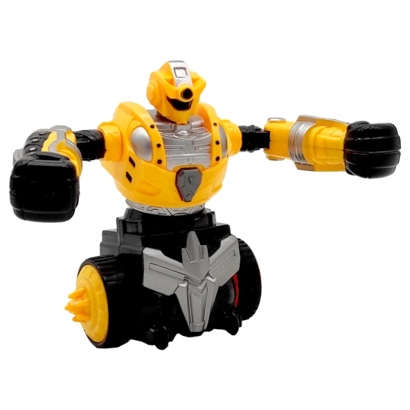 Birlik Oyuncak Savaşan Boksör Robotlar Sarı KLX700-15A