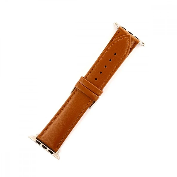 Cda Store Apple Watc 42-44-45-49 mm Uyumlu NL26 Deri Kordon - 6