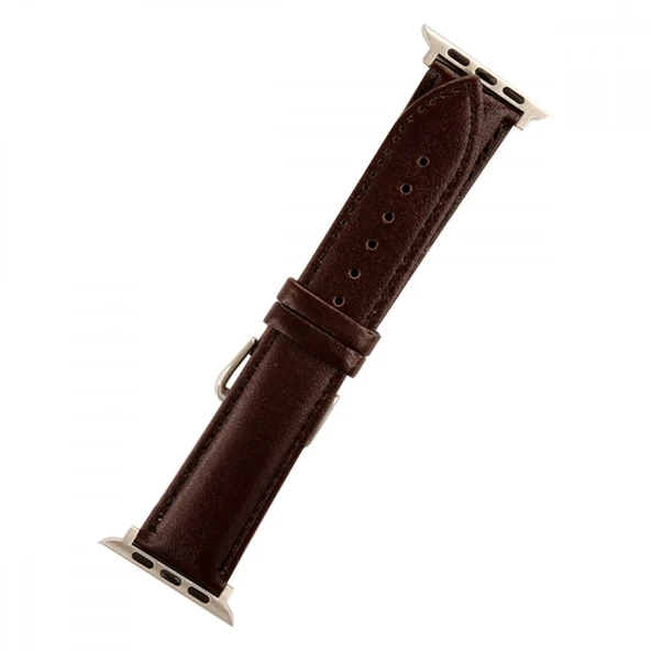 Cda Store Apple Watc 42-44-45-49 mm Uyumlu NL26 Deri Kordon - 4