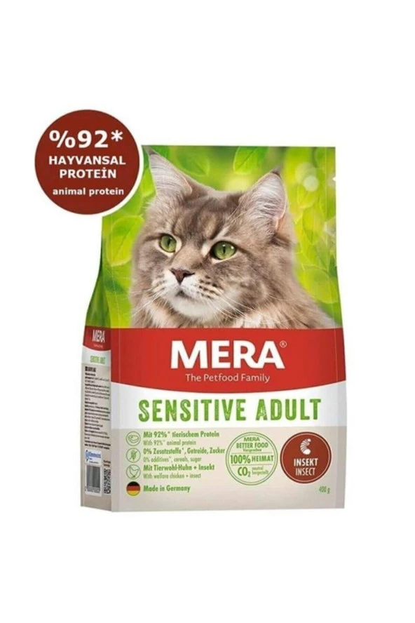 Mera Tahılsız Insect Larvalı Yetişkin Kedi Maması 2 Kg