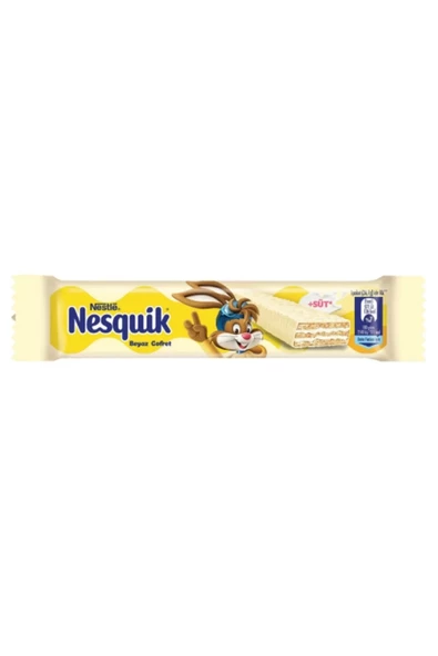 Nesquik Beyaz Çikolatalı Gofret 26.7G x 12 Li