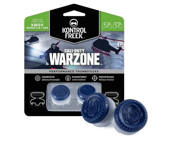 Cosmostech Kontrolfreek Call Of Duty WARZONE XBOX Series X I S ve ONE Uyumlu Analog Başlık Thumbsticks - Performans Yükseltici ve Koruyucu ürün görseli