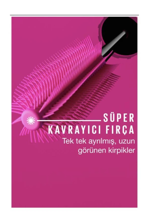 Maybelline Lash Sensational Firework Maskara Siyah - Resim 3