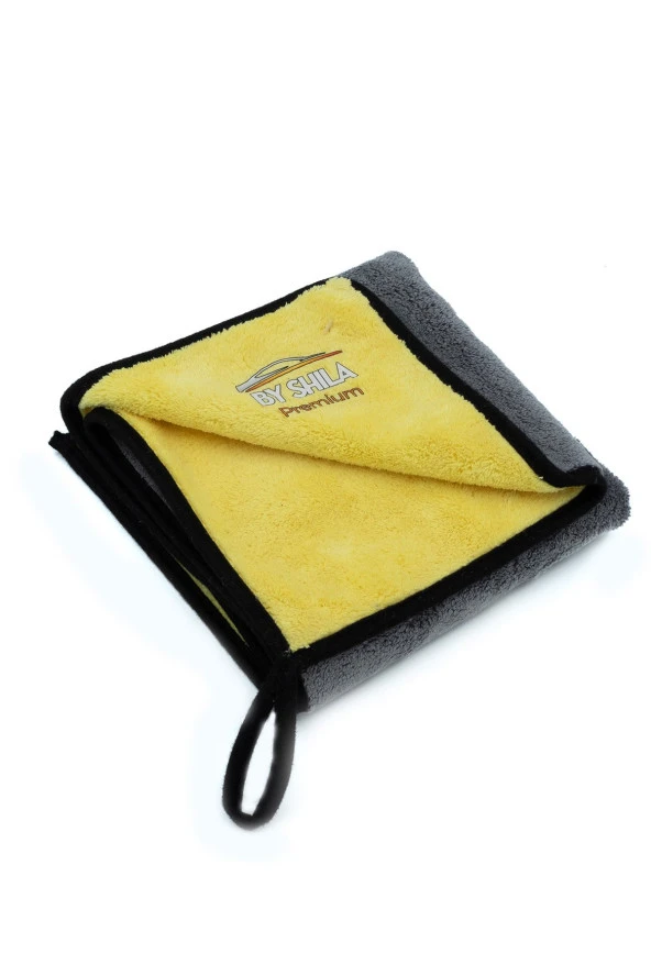 Shila Premium Oto Kurulama Temizlik Bezi Ultra Kalın Mikrofiber Oto Araba Yıkama Kurulama Havlusu - 4