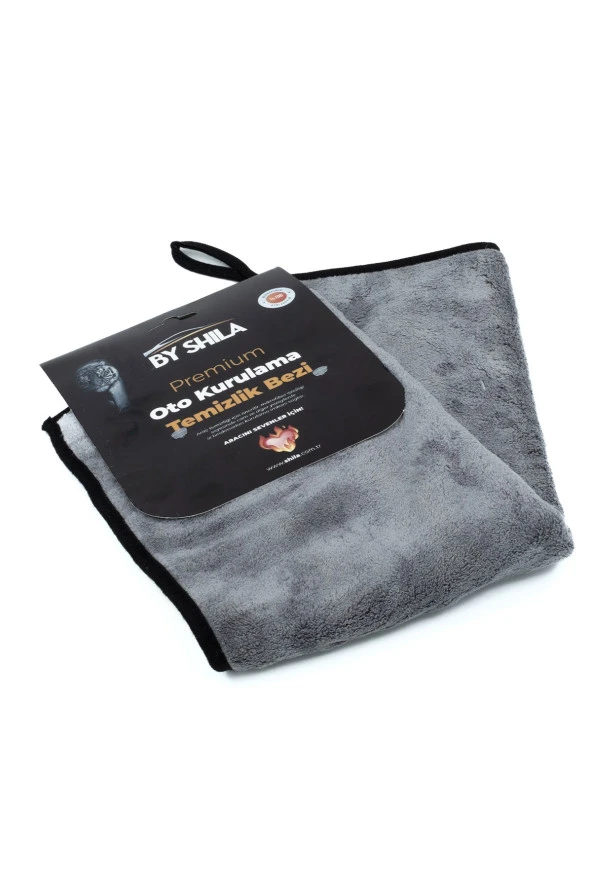 Shila Premium Oto Kurulama Temizlik Bezi Ultra Kalın Mikrofiber Oto Araba Yıkama Kurulama Havlusu - 7