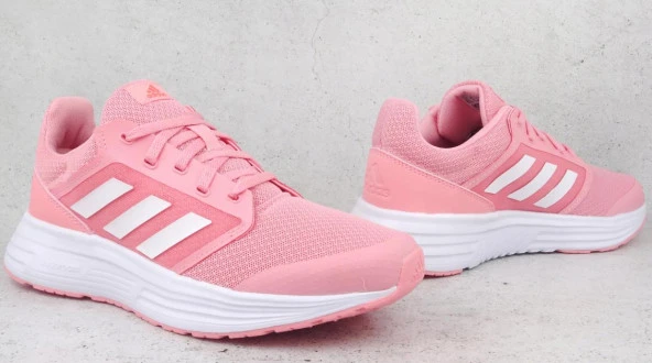 adidas Galaxy 5 Kadın Pembe Koşu Antreman Spor Ayakkabısı Pembe FY6746 - 5