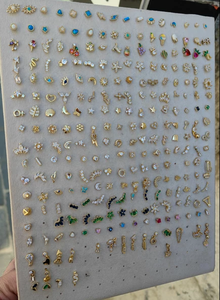 925 Ayar Gümüş Tragus Piercing