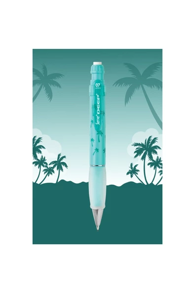 SERVE MEKANİK KURŞUN KALEM DOĞA DESENLİ 0,7 72 Lİ NİL YEŞİLİ