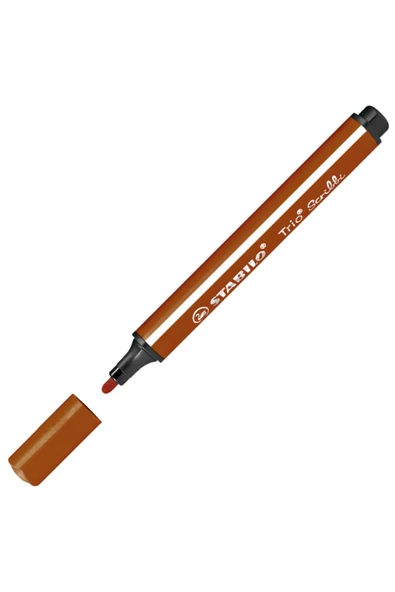 STABILO RIO SCRIBBI STAND 40LI 12 668\40-1 KEÇELİ KALEM A. KAHVE - 2