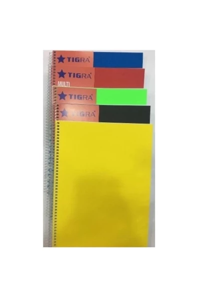 TIGRA PP KAPAK SPİRALLİ 72 YP ÇİZGİLİ