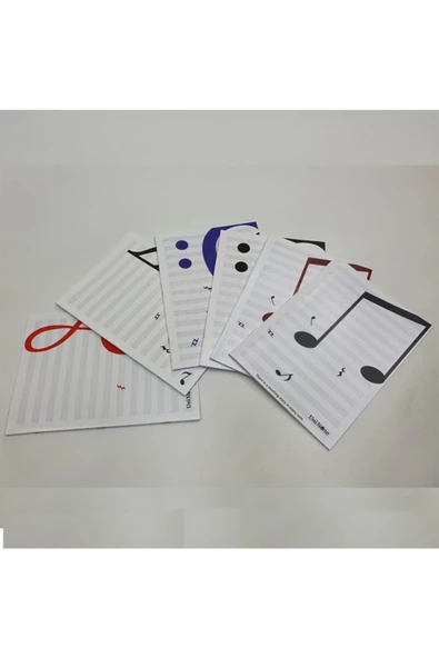 A4 PP KAPAK 30 YAPRAK MÜZİK DEFTERİ