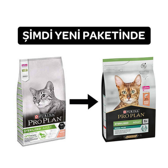 Pro Plan Sterilised Somonlu Kısırlaştırılmış Yetişkin Kedi Maması 10 KG  SKT: 05/2025 - 2