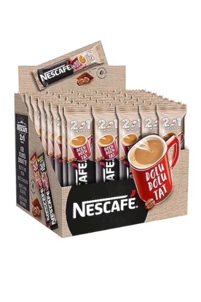 Nescafe 2 si 1 Arada Tek İçimlik Kahve 10G x 48 Li