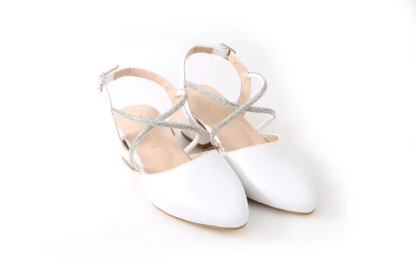 Papuçcity Mhtp 02717 3,5 Cm Topuklu Kadın Stiletto Ayakkabı - 9