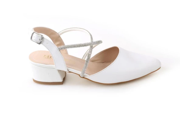 Papuçcity Mhtp 02717 3,5 Cm Topuklu Kadın Stiletto Ayakkabı - 7