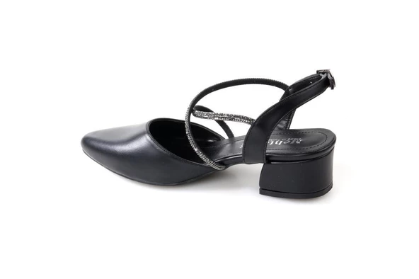 Papuçcity Mhtp 02717 3,5 Cm Topuklu Kadın Stiletto Ayakkabı - 3