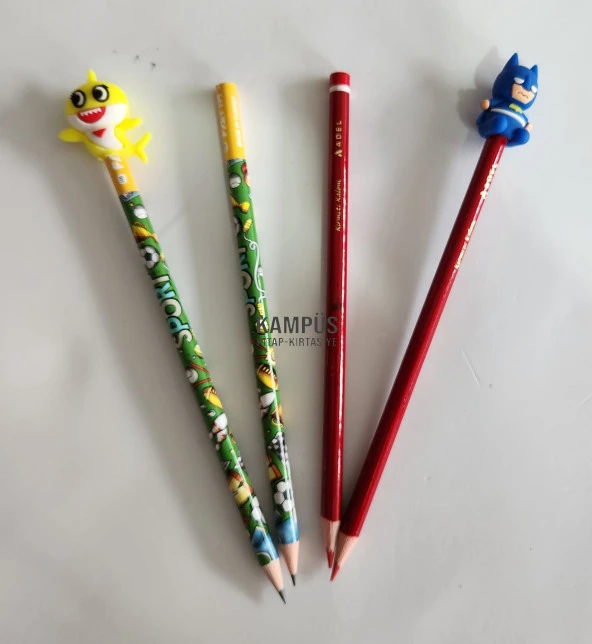 Fatih Sport Kurşun Kalem +Adel Kırmızı Kalem + Başlık Seti - 2