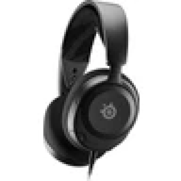 SteelSeries Arctis Nova 1 Siyah Kablolu Mikrofonlu Kulak Üstü Oyuncu Kulaklığı
