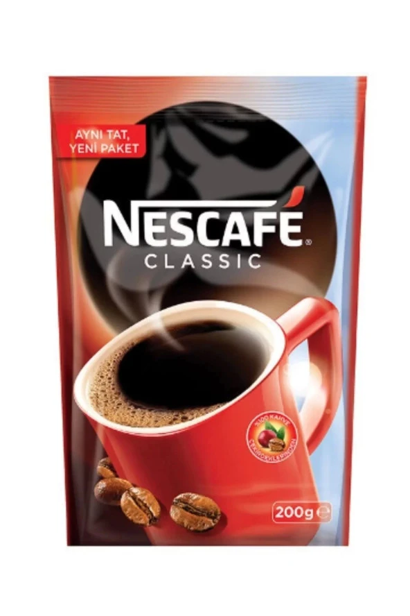 Nescafe Classic Çözünebilir Kahve Ekopaket 200G