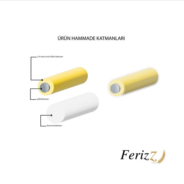 Su Yolu Bileklik Çelik Chain Model BLK-914 - 6