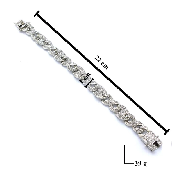 Su Yolu Bileklik Çelik Chain Model BLK-914 - 5