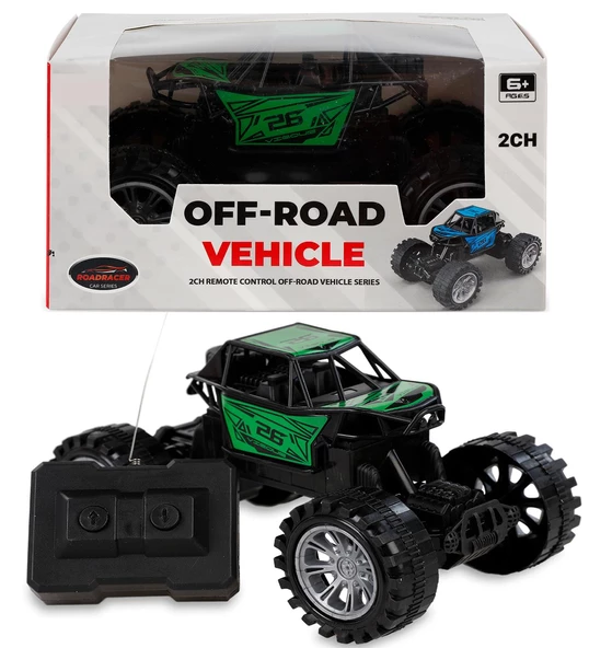 Rock Crawler Off-Road Metal Görünüm,Yarım Fonksiyonlu U/K Dağda, Çölde, Kayada Giden Buggy Jeep 1:22 - 11