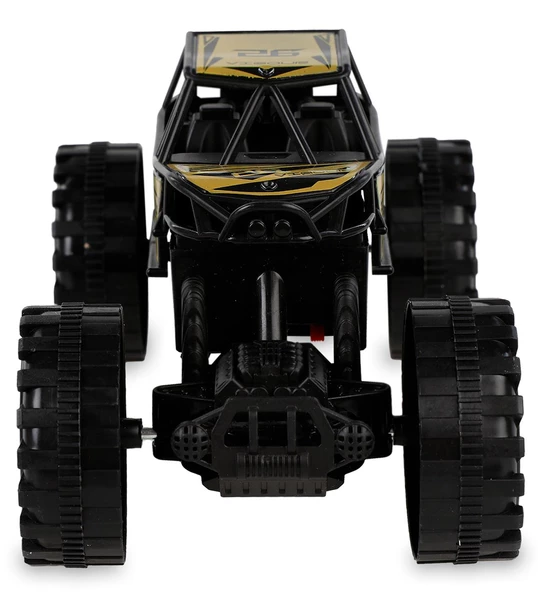 Rock Crawler Off-Road Metal Görünüm,Yarım Fonksiyonlu U/K Dağda, Çölde, Kayada Giden Buggy Jeep 1:22 - 5