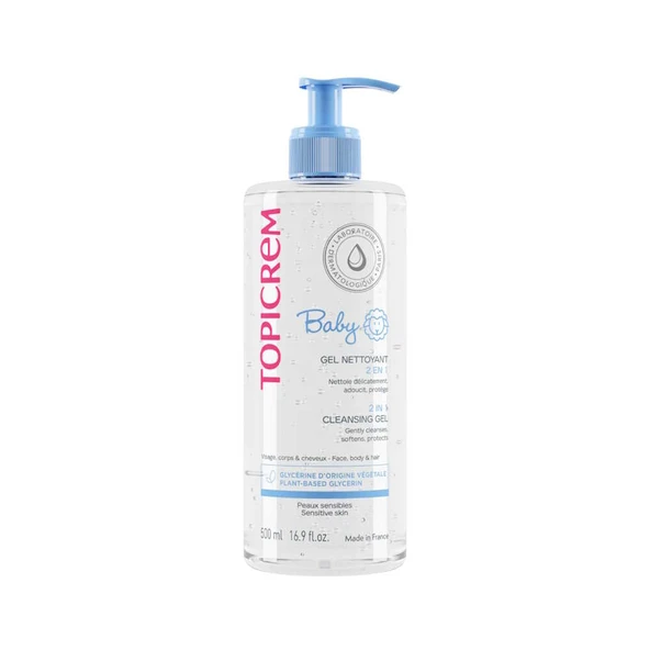Topicrem Baby 2 In 1 Temizleme Jeli 500ml