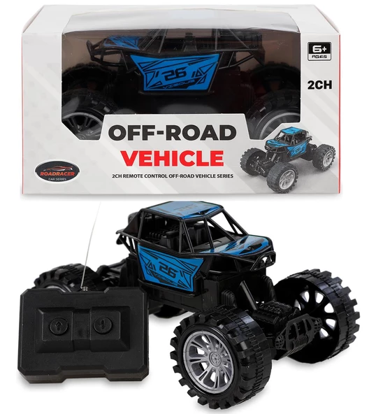 Rock Crawler Off-Road Metal Görünüm,Yarım Fonksiyonlu U/K Dağda, Çölde, Kayada Giden Buggy Jeep 1:22 - 6