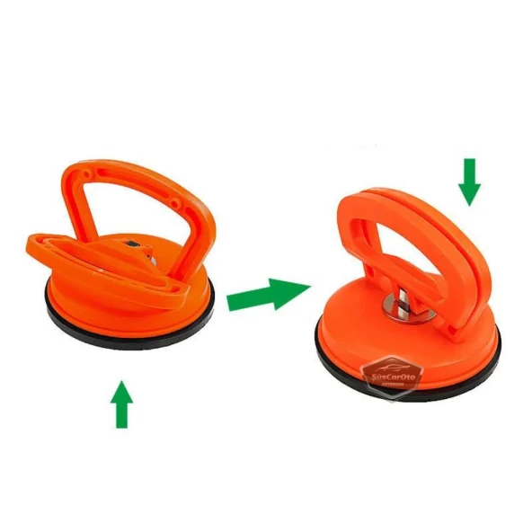 Oto Kaporta Vakumlama Göçük Çekme Düzeltme Aparatı Araç Boyasız Göçük Çektirme Vantuzu Ezik Düzeltme Büyük Boy - 2