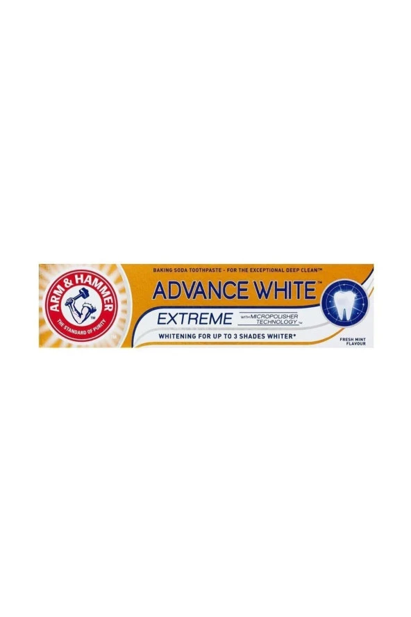 Arm & Hammer Advance White Whitening For Up To 3 Shades In 6 Weeks 75 ml