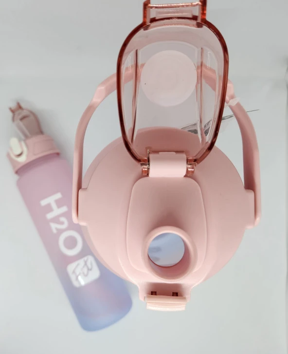 Fit H2O Pembe-Mavi İkili Matara Seti Large:2000ml Small:750ml - 3
