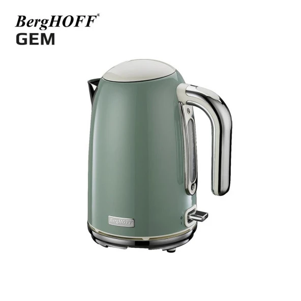 BergHOFF GEM RETRO 1.7 Litre Mint Yeşil Su Isıtıcısı 7950031