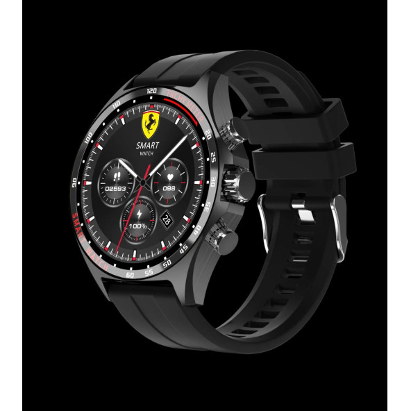 SK27 Business Amoled Ekran Metal / Deri / Silikon Kordonlu Watch 4 Pro Uyumlu Akıllı Saat - 5