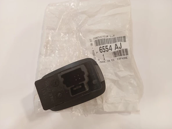 Puegeot 307 Coupe 407 Coupe Cam Açma Düğmesi 6554.Aj - 2
