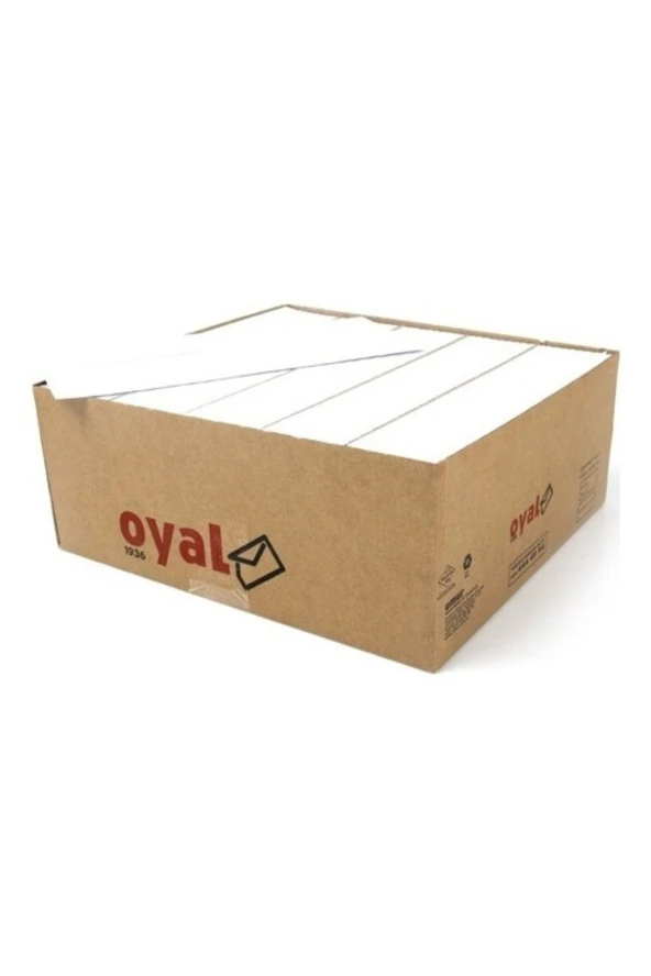 Oyal Diplomat Zarf (penceresiz) Extra Beyaz Silikonlu 10.5x24 Cm 90 Gr 30004107 (500 Lü Paket)